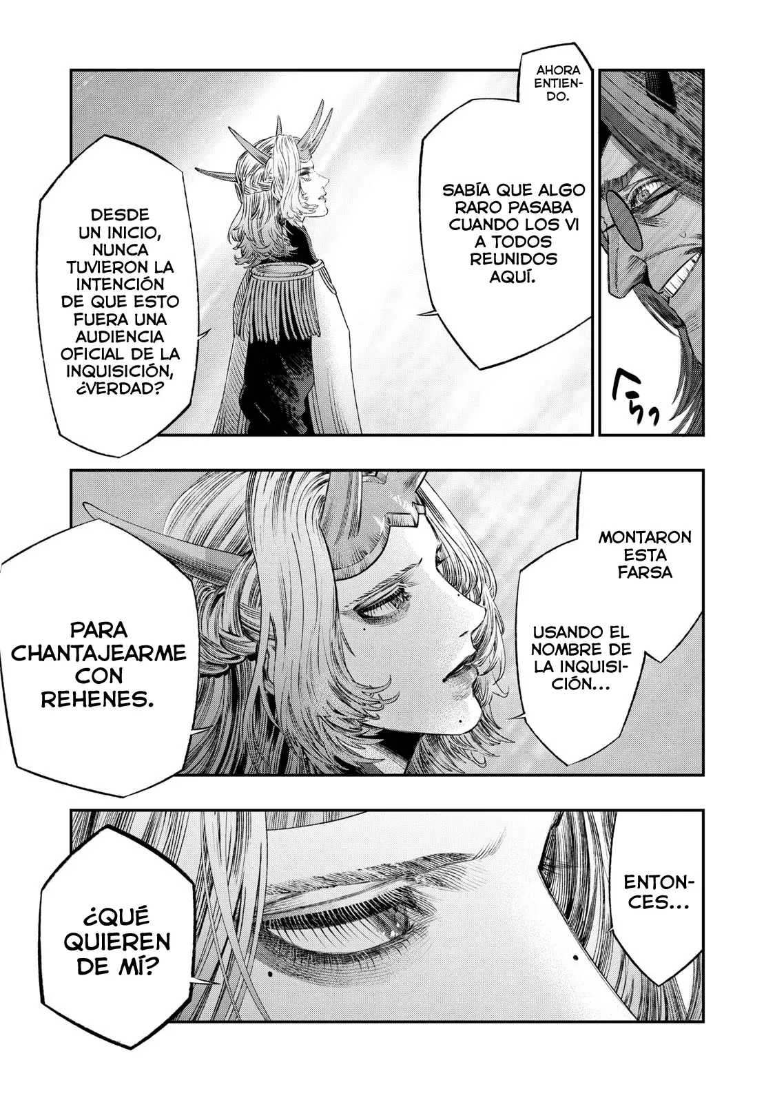 Koudou ni Hattatsu Shita Igaku wa Mahou to Kubetsu ga Tsukanai Capitulo 29: La Inquisición página 38