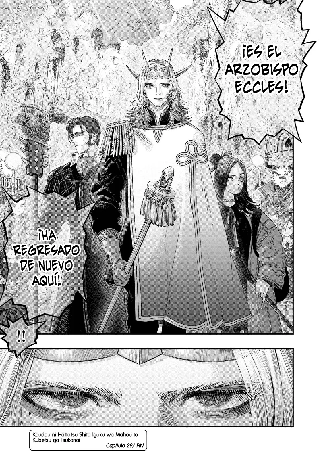 Koudou ni Hattatsu Shita Igaku wa Mahou to Kubetsu ga Tsukanai Capitulo 29: La Inquisición página 46