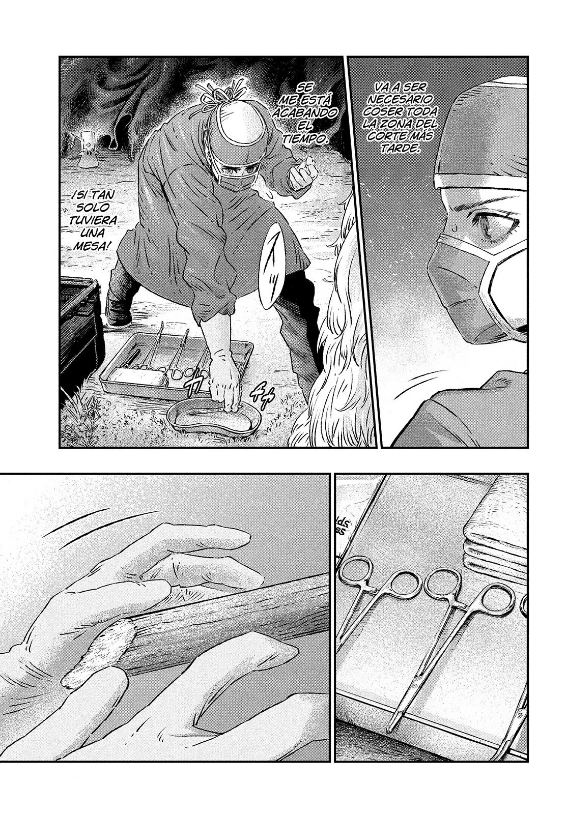 Koudou ni Hattatsu Shita Igaku wa Mahou to Kubetsu ga Tsukanai Capitulo 3: Operación página 10