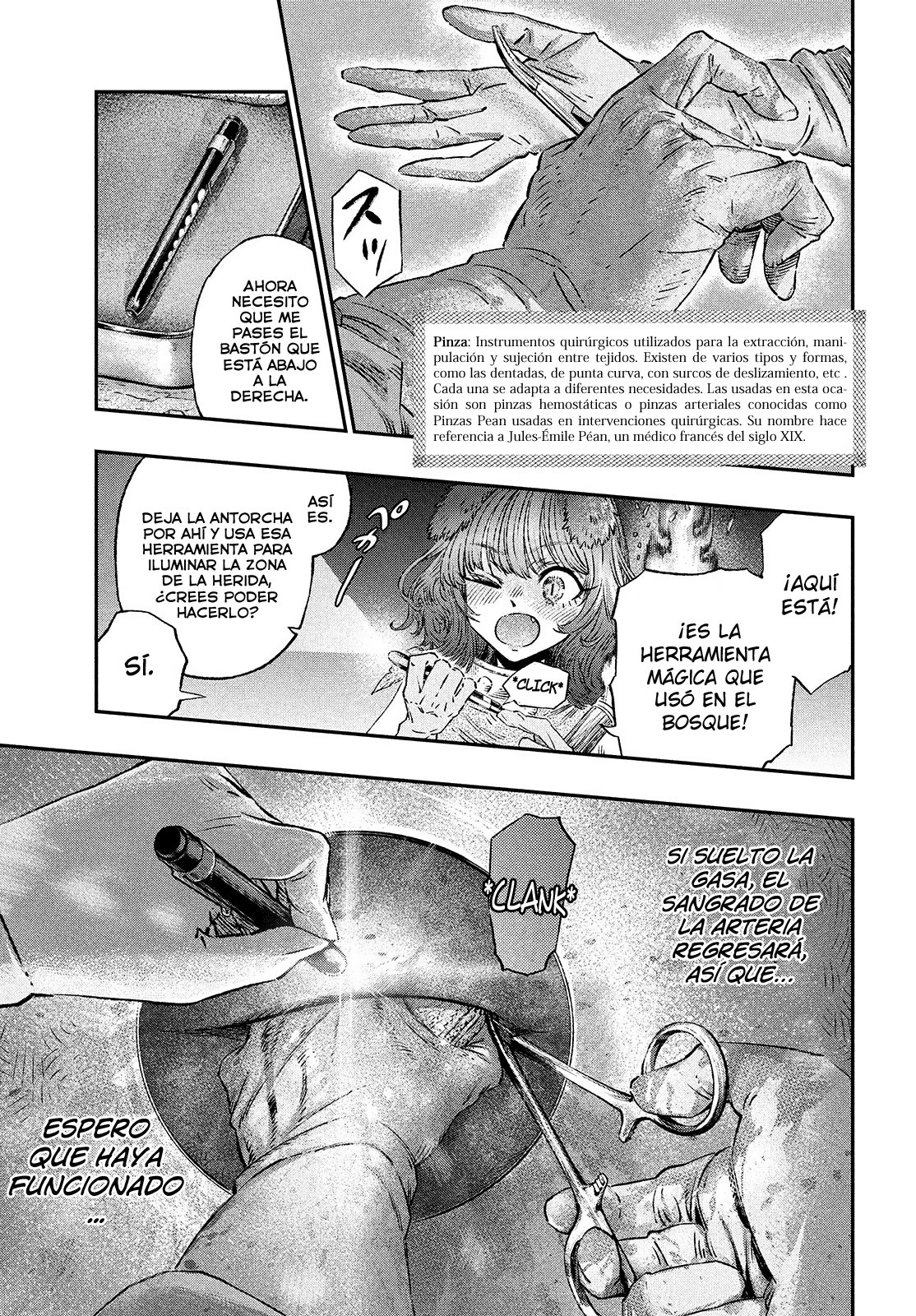 Koudou ni Hattatsu Shita Igaku wa Mahou to Kubetsu ga Tsukanai Capitulo 3: Operación página 24