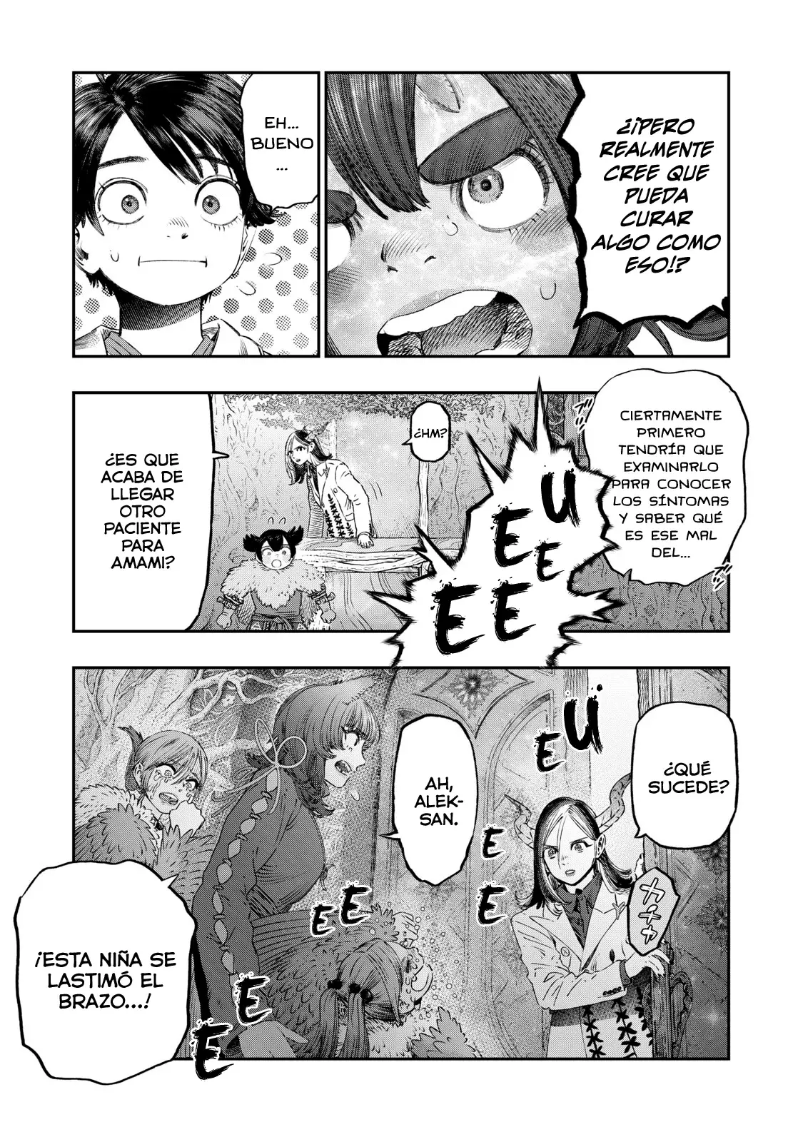 Koudou ni Hattatsu Shita Igaku wa Mahou to Kubetsu ga Tsukanai Capitulo 31: Codo de niñera = Subluxación de codo página 20