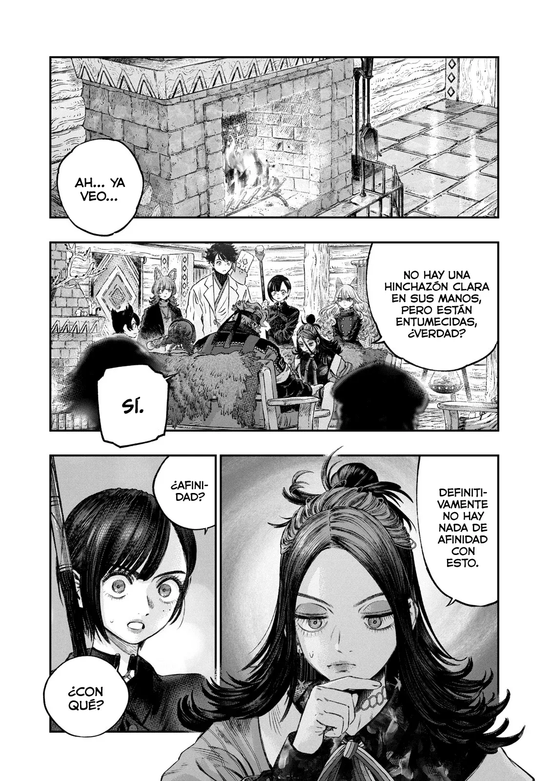 Koudou ni Hattatsu Shita Igaku wa Mahou to Kubetsu ga Tsukanai Capitulo 32: Síndrome del túnel carpiano página 22