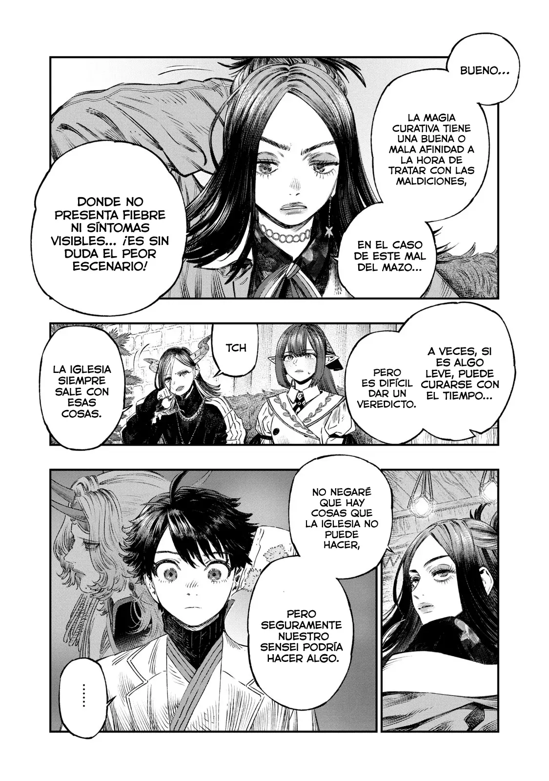 Koudou ni Hattatsu Shita Igaku wa Mahou to Kubetsu ga Tsukanai Capitulo 32: Síndrome del túnel carpiano página 23