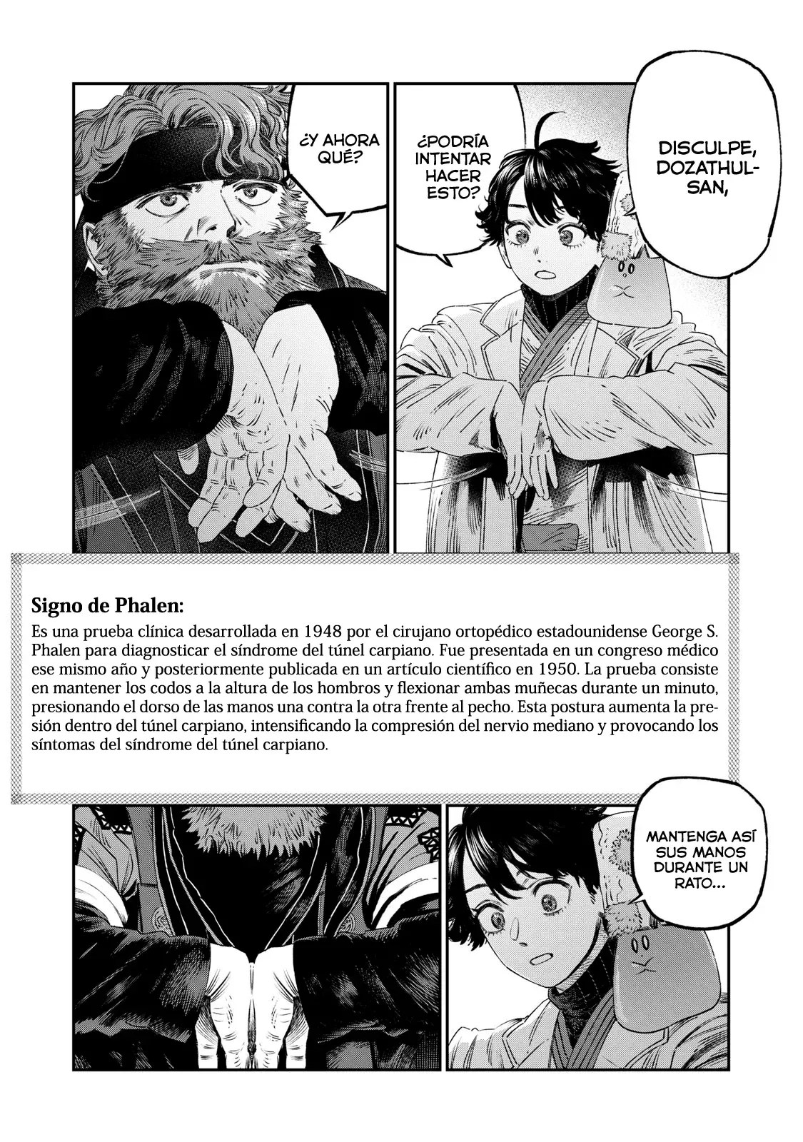 Koudou ni Hattatsu Shita Igaku wa Mahou to Kubetsu ga Tsukanai Capitulo 32: Síndrome del túnel carpiano página 24