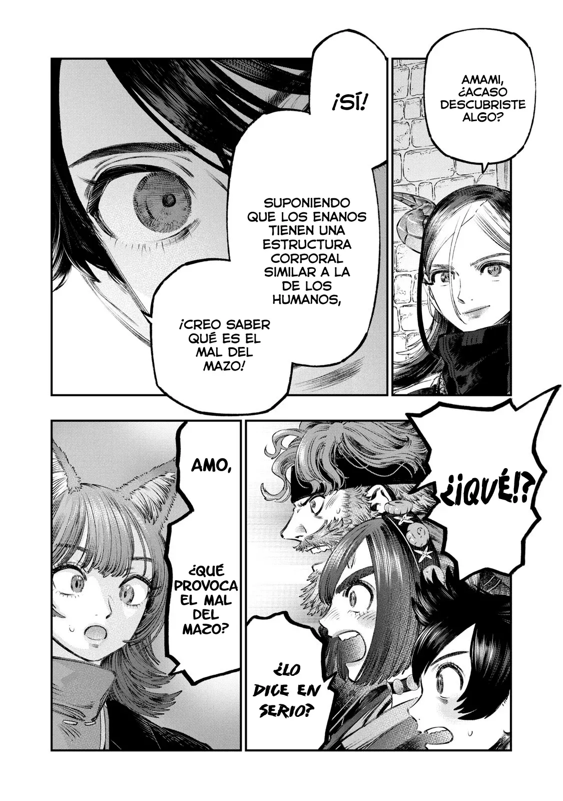 Koudou ni Hattatsu Shita Igaku wa Mahou to Kubetsu ga Tsukanai Capitulo 32: Síndrome del túnel carpiano página 28