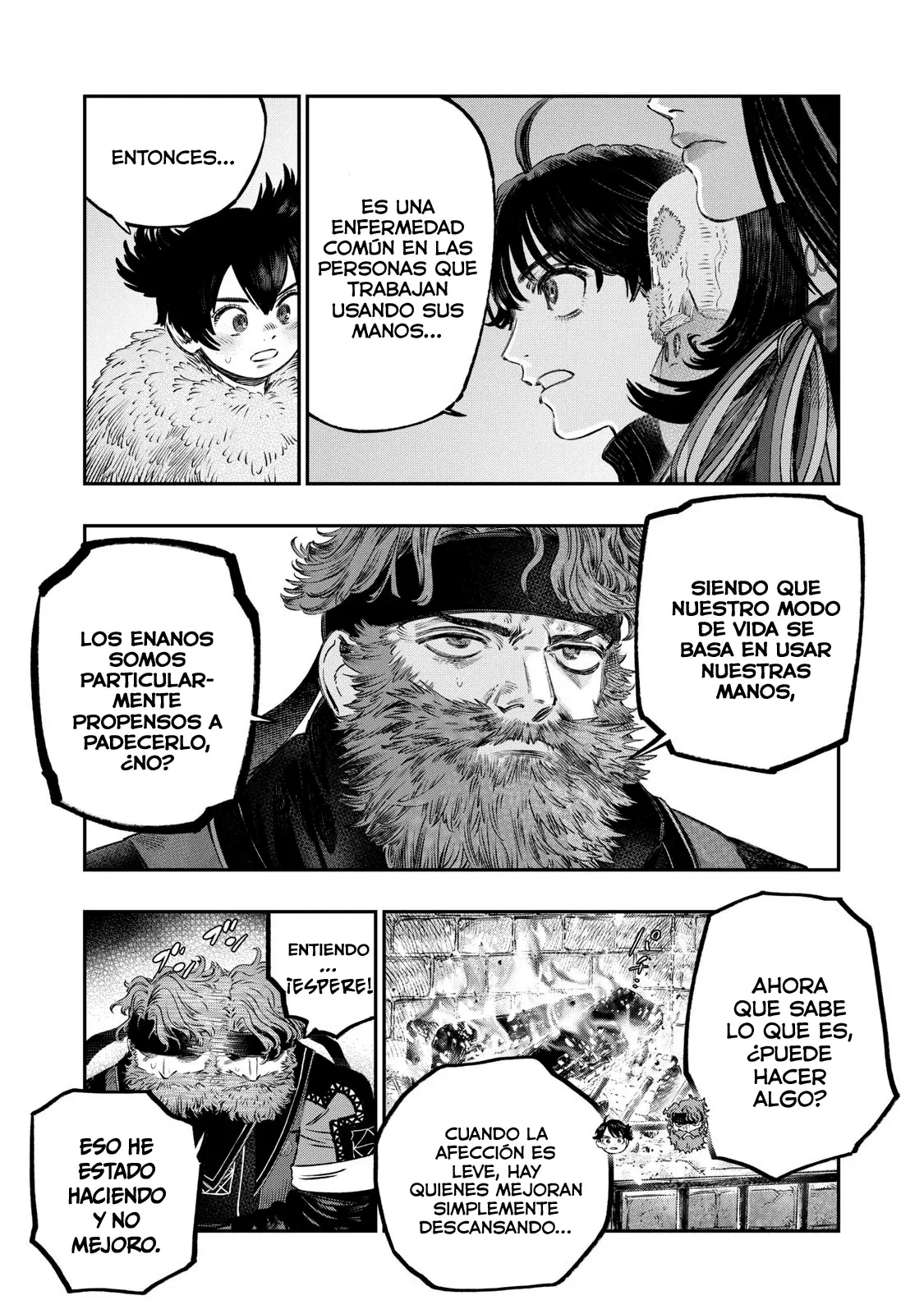 Koudou ni Hattatsu Shita Igaku wa Mahou to Kubetsu ga Tsukanai Capitulo 32: Síndrome del túnel carpiano página 30