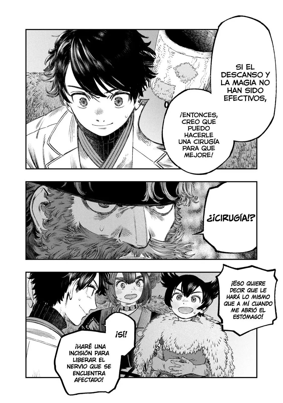 Koudou ni Hattatsu Shita Igaku wa Mahou to Kubetsu ga Tsukanai Capitulo 32: Síndrome del túnel carpiano página 31