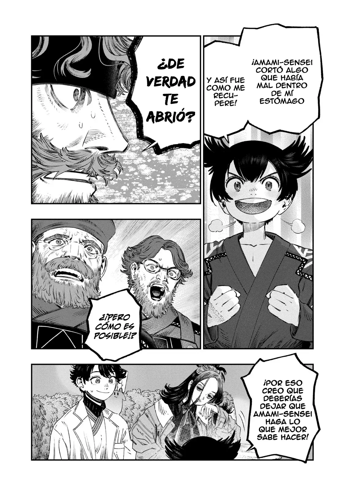 Koudou ni Hattatsu Shita Igaku wa Mahou to Kubetsu ga Tsukanai Capitulo 32: Síndrome del túnel carpiano página 34