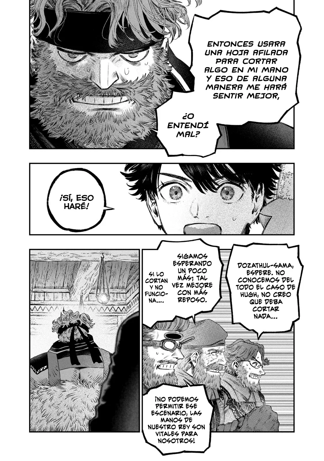 Koudou ni Hattatsu Shita Igaku wa Mahou to Kubetsu ga Tsukanai Capitulo 32: Síndrome del túnel carpiano página 36