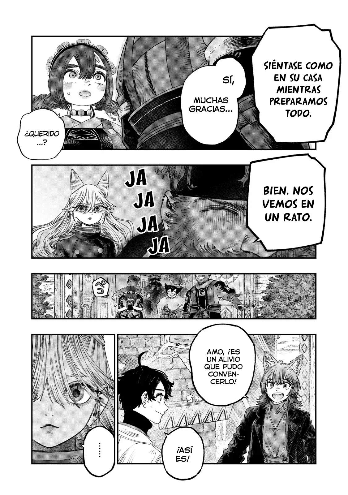 Koudou ni Hattatsu Shita Igaku wa Mahou to Kubetsu ga Tsukanai Capitulo 32: Síndrome del túnel carpiano página 38