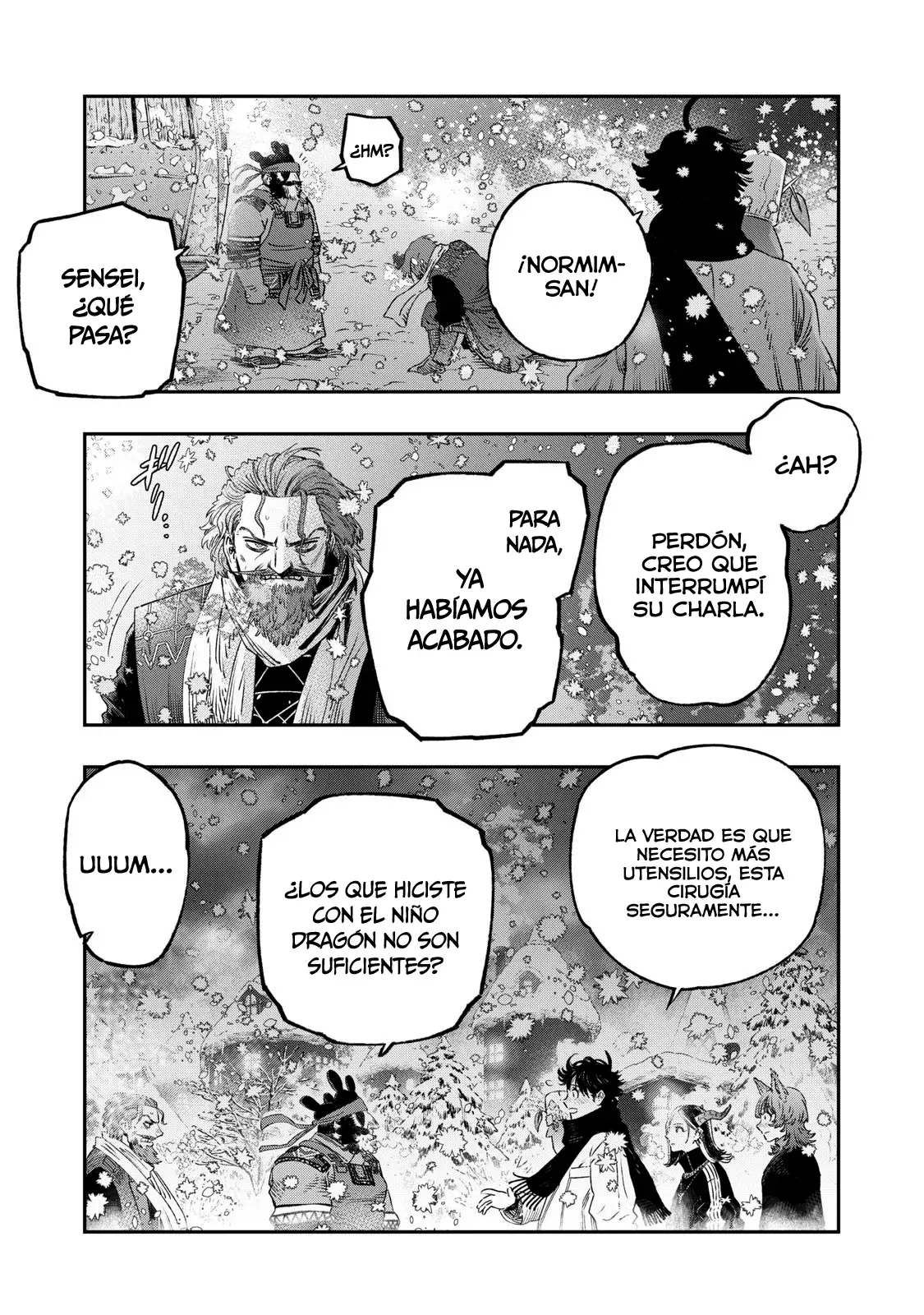 Koudou ni Hattatsu Shita Igaku wa Mahou to Kubetsu ga Tsukanai Capitulo 32: Síndrome del túnel carpiano página 42
