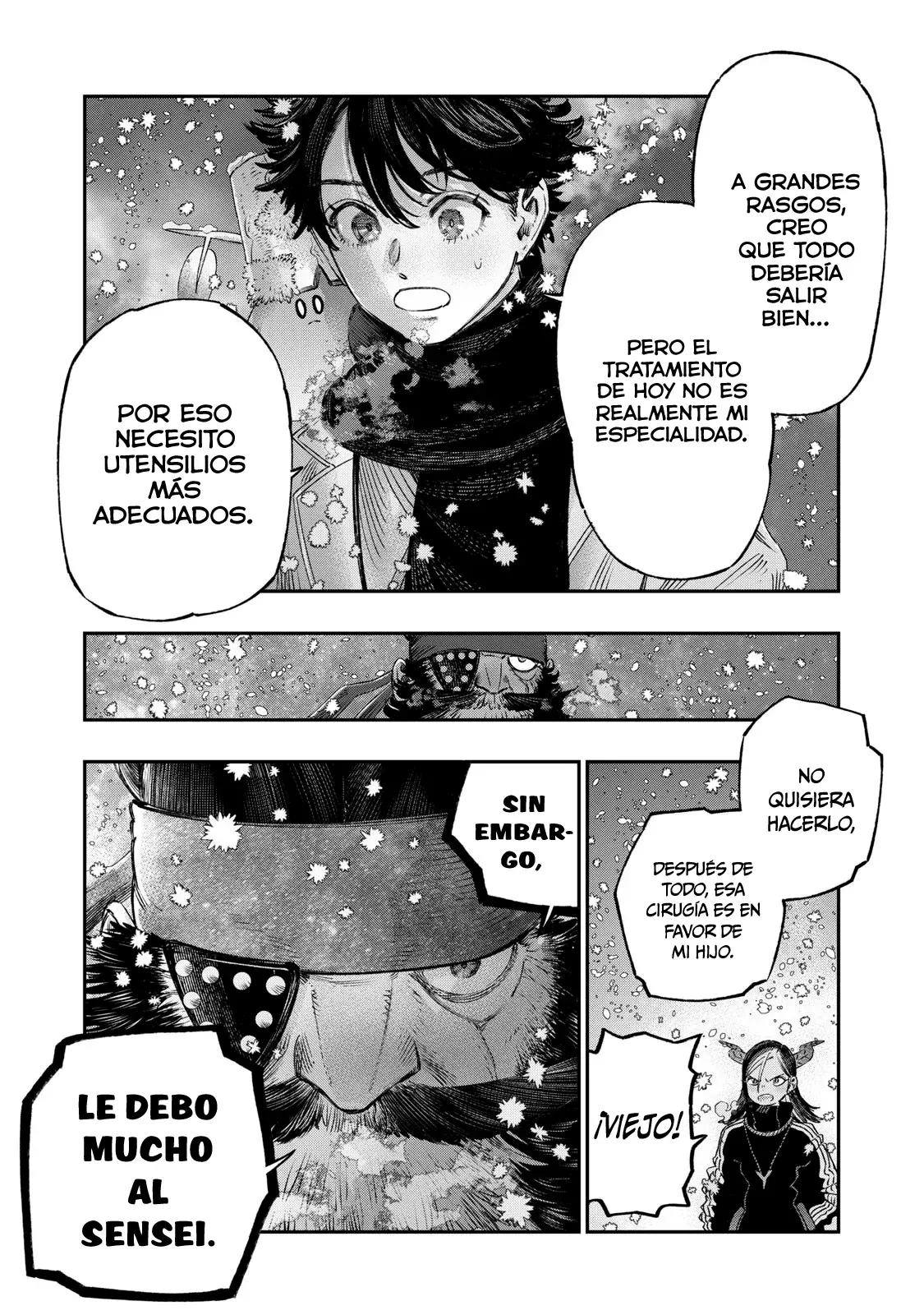 Koudou ni Hattatsu Shita Igaku wa Mahou to Kubetsu ga Tsukanai Capitulo 32: Síndrome del túnel carpiano página 43