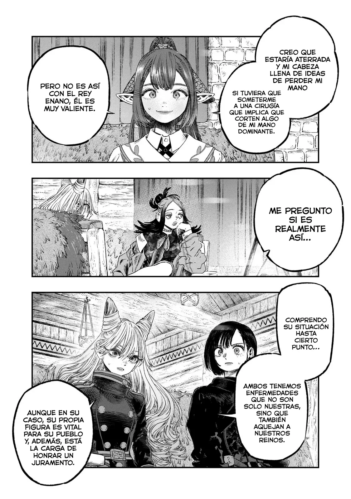 Koudou ni Hattatsu Shita Igaku wa Mahou to Kubetsu ga Tsukanai Capitulo 32: Síndrome del túnel carpiano página 45