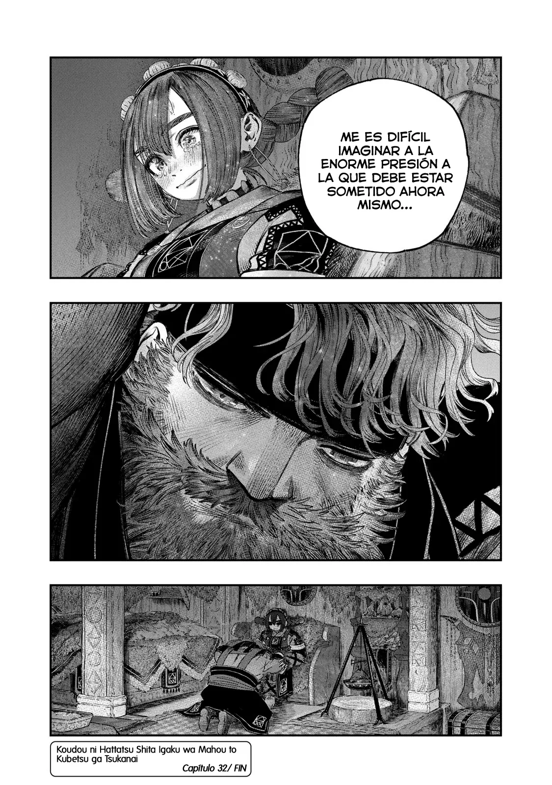 Koudou ni Hattatsu Shita Igaku wa Mahou to Kubetsu ga Tsukanai Capitulo 32: Síndrome del túnel carpiano página 46