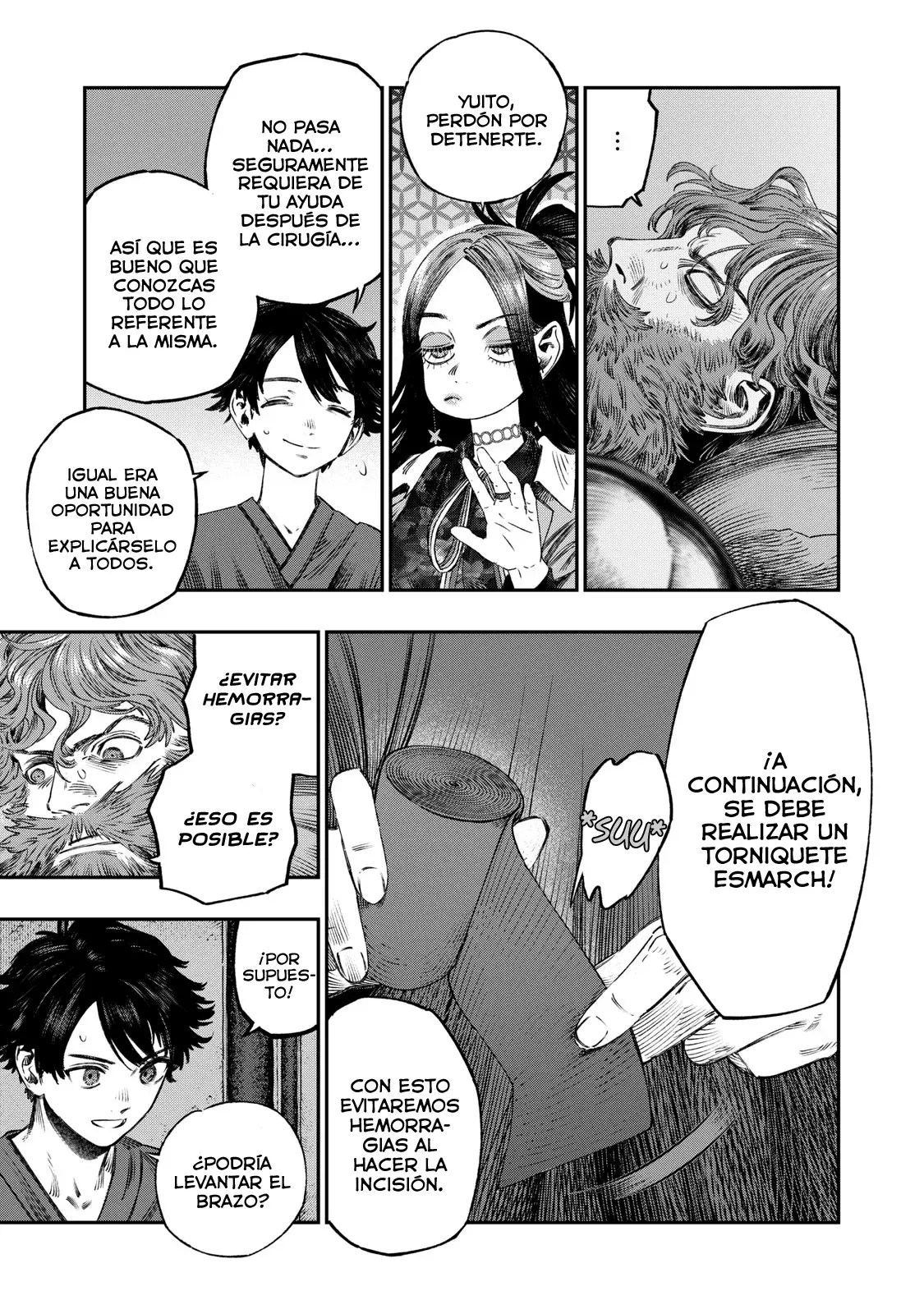 Koudou ni Hattatsu Shita Igaku wa Mahou to Kubetsu ga Tsukanai Capitulo 33: El lamento de dios página 12