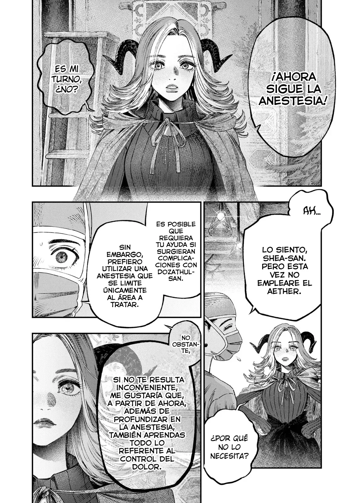 Koudou ni Hattatsu Shita Igaku wa Mahou to Kubetsu ga Tsukanai Capitulo 33: El lamento de dios página 17