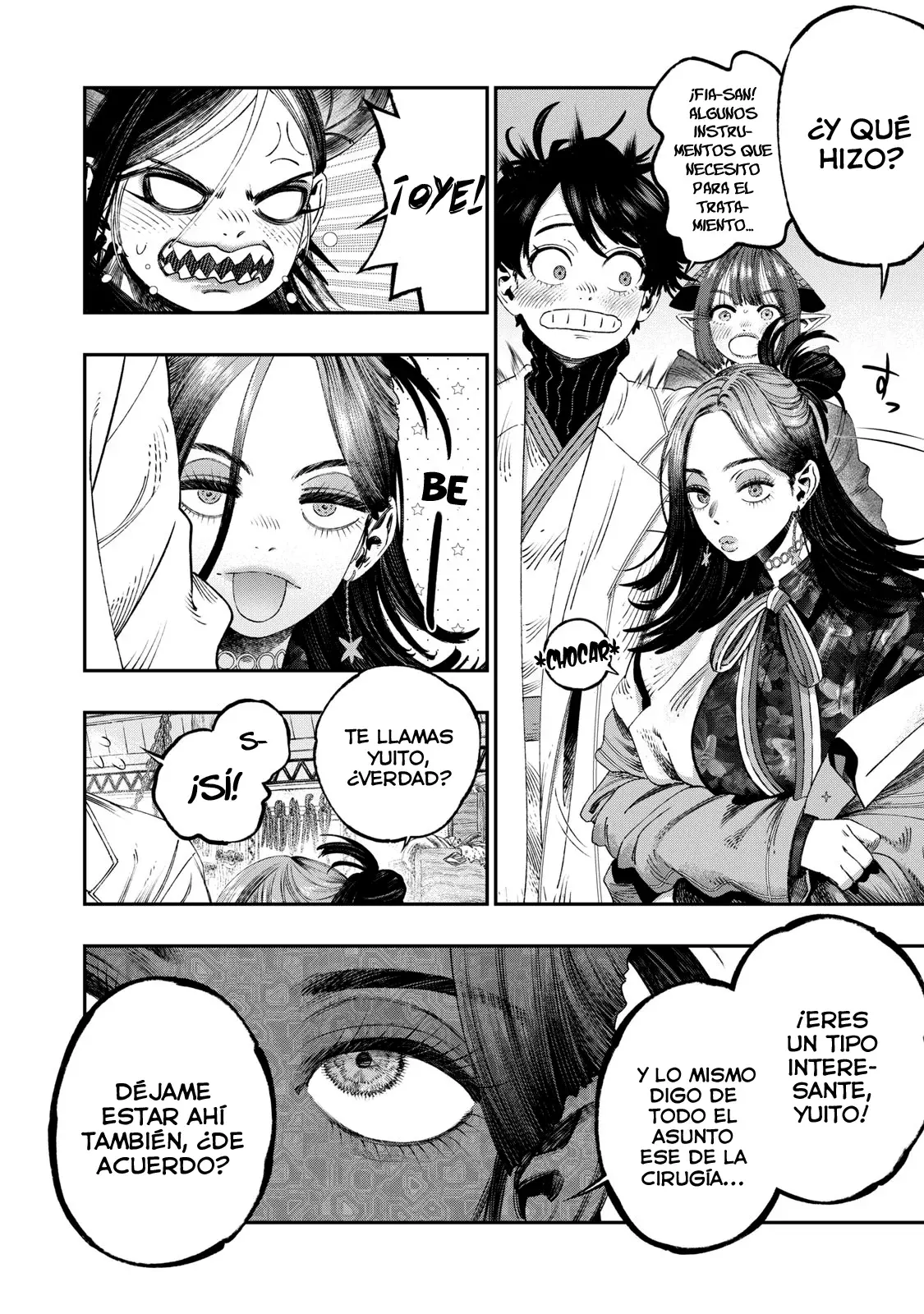 Koudou ni Hattatsu Shita Igaku wa Mahou to Kubetsu ga Tsukanai Capitulo 33: El lamento de dios página 3