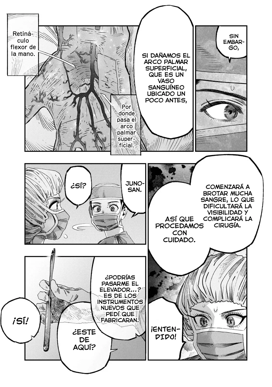 Koudou ni Hattatsu Shita Igaku wa Mahou to Kubetsu ga Tsukanai Capitulo 33: El lamento de dios página 40