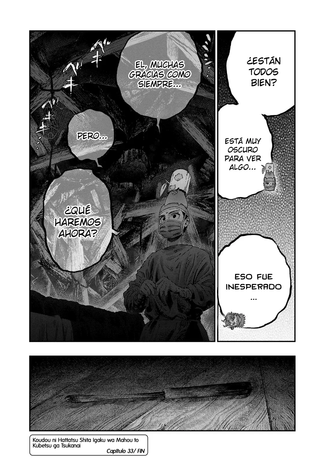 Koudou ni Hattatsu Shita Igaku wa Mahou to Kubetsu ga Tsukanai Capitulo 33: El lamento de dios página 45