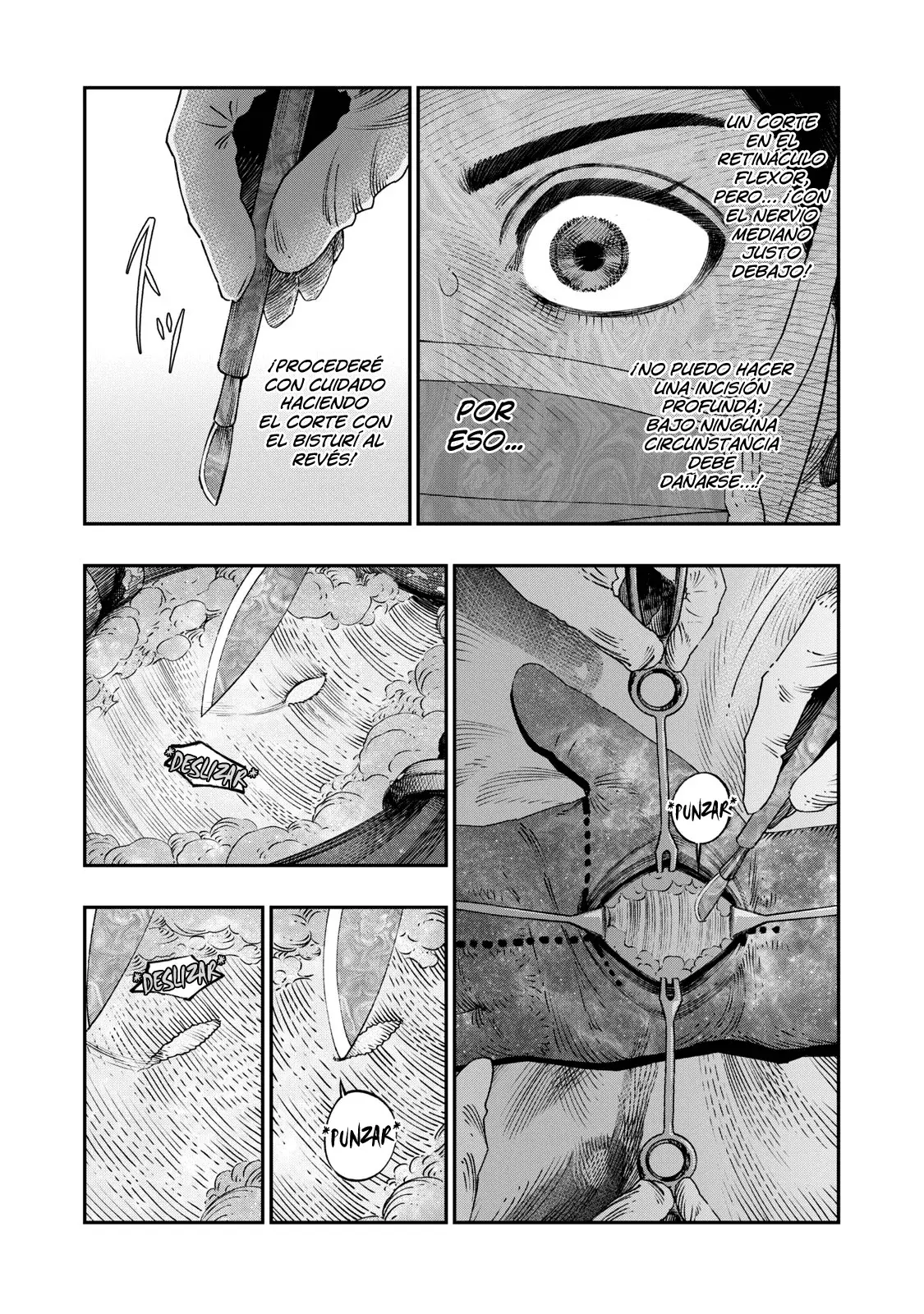 Koudou ni Hattatsu Shita Igaku wa Mahou to Kubetsu ga Tsukanai Capitulo 34: Retináculo Flexor página 14