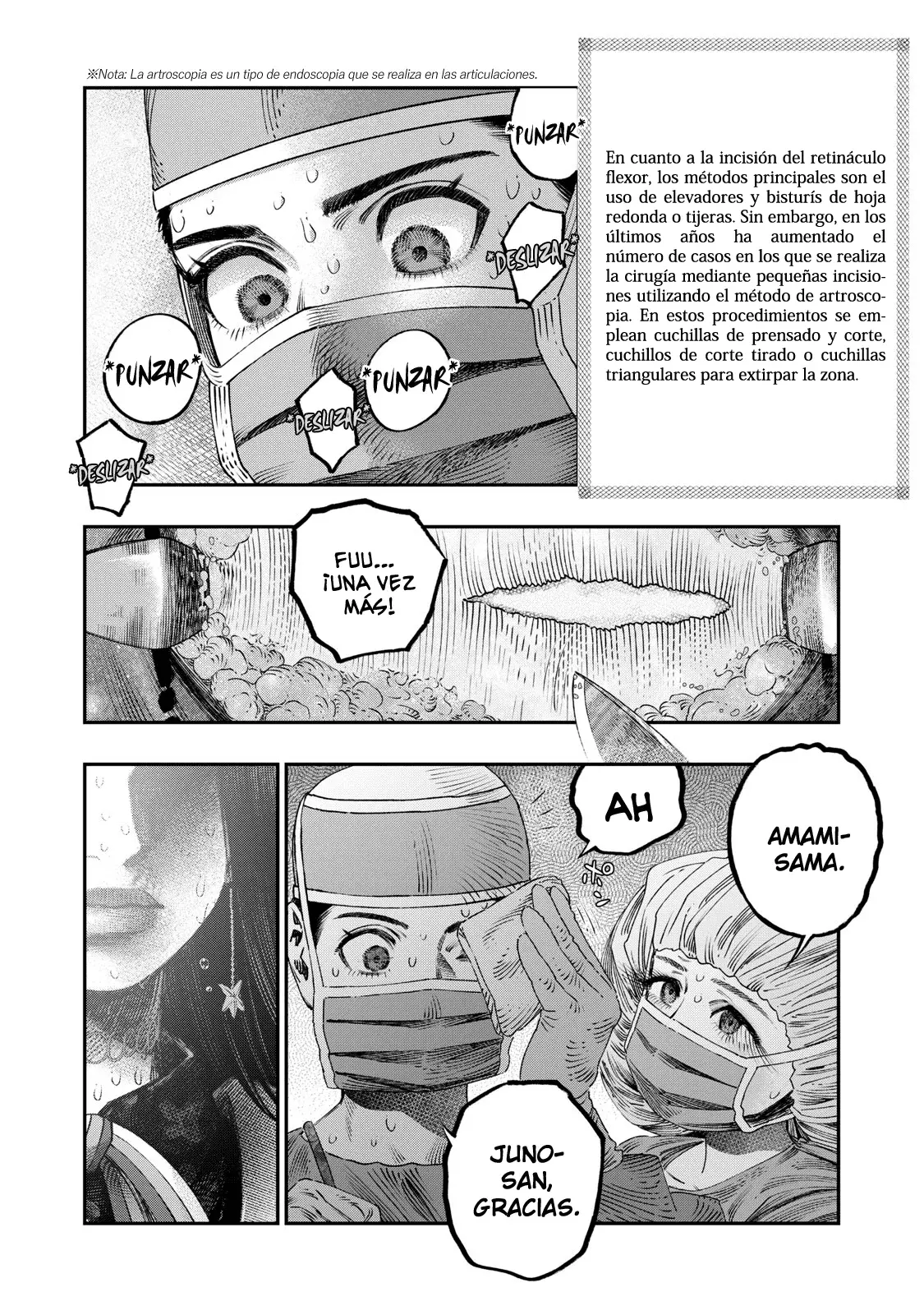 Koudou ni Hattatsu Shita Igaku wa Mahou to Kubetsu ga Tsukanai Capitulo 34: Retináculo Flexor página 15