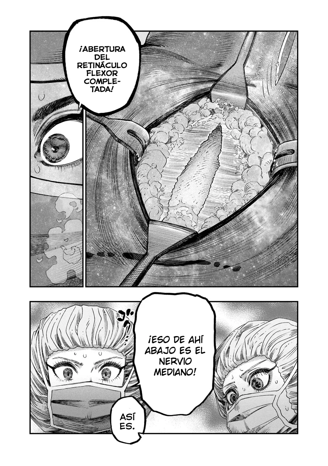 Koudou ni Hattatsu Shita Igaku wa Mahou to Kubetsu ga Tsukanai Capitulo 34: Retináculo Flexor página 19