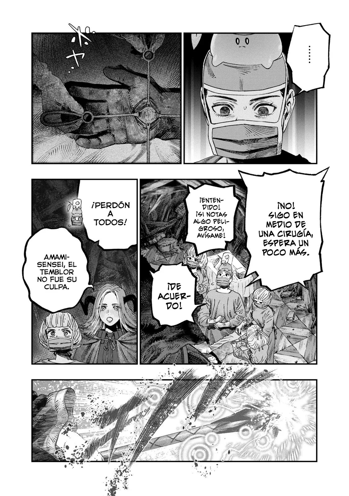 Koudou ni Hattatsu Shita Igaku wa Mahou to Kubetsu ga Tsukanai Capitulo 34: Retináculo Flexor página 3
