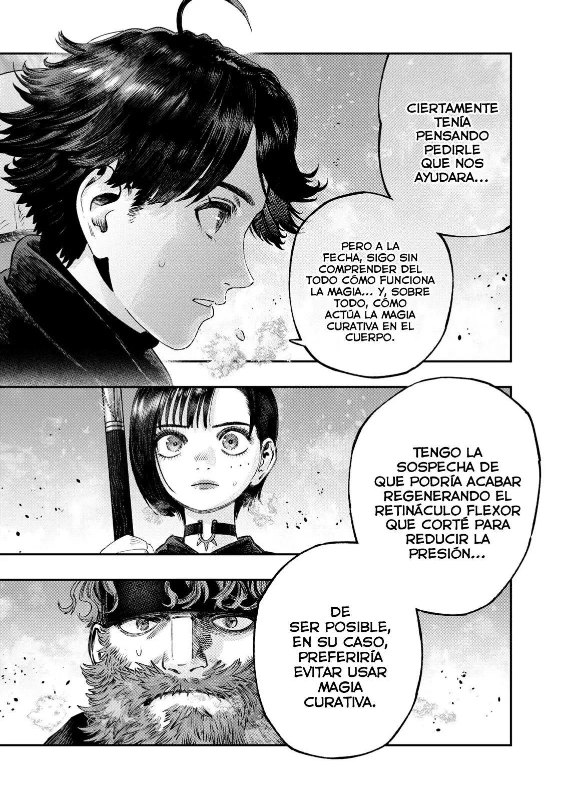 Koudou ni Hattatsu Shita Igaku wa Mahou to Kubetsu ga Tsukanai Capitulo 34: Retináculo Flexor página 31