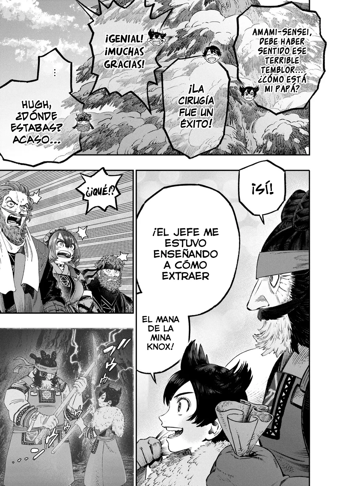 Koudou ni Hattatsu Shita Igaku wa Mahou to Kubetsu ga Tsukanai Capitulo 34: Retináculo Flexor página 33