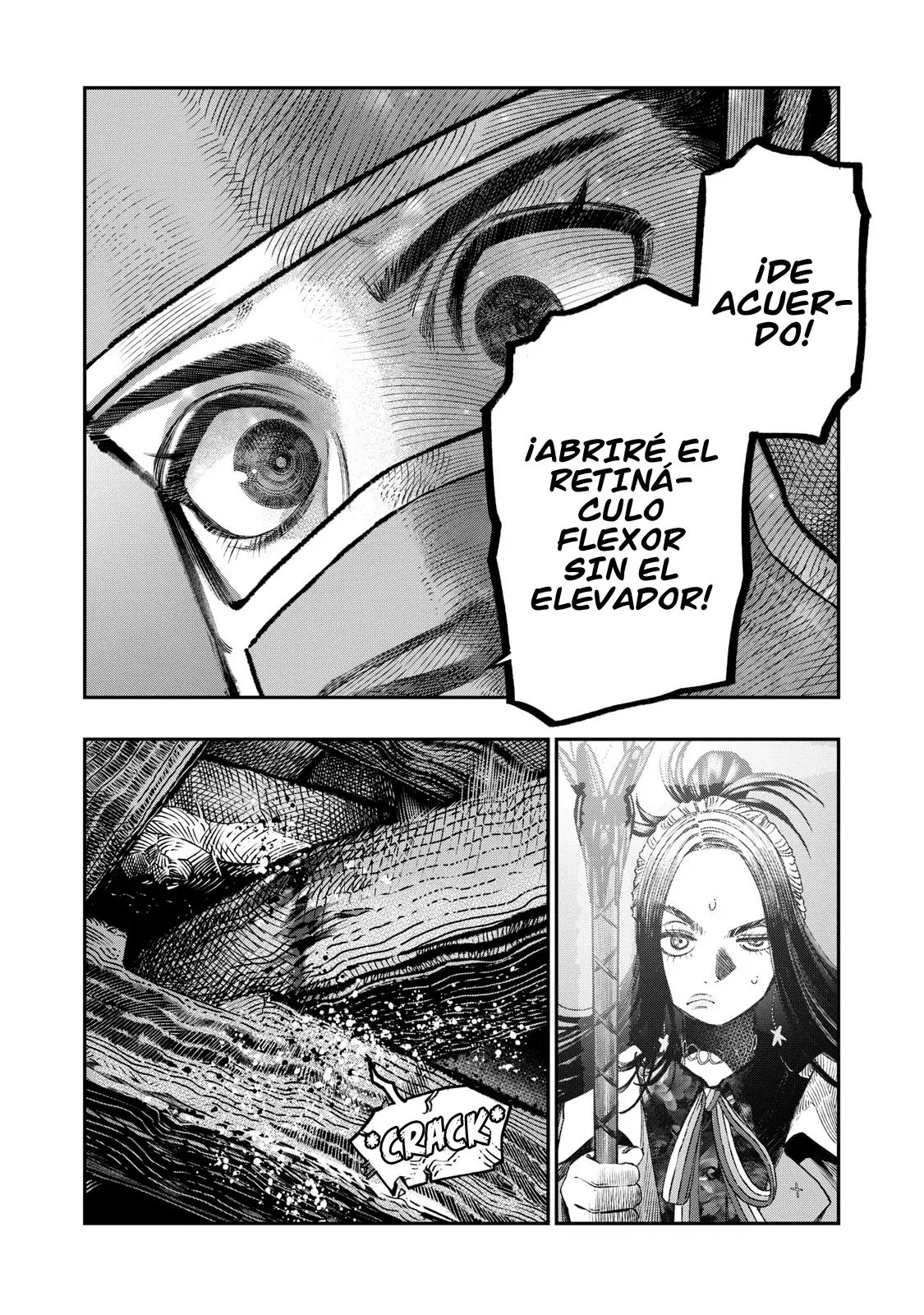 Koudou ni Hattatsu Shita Igaku wa Mahou to Kubetsu ga Tsukanai Capitulo 34: Retináculo Flexor página 8