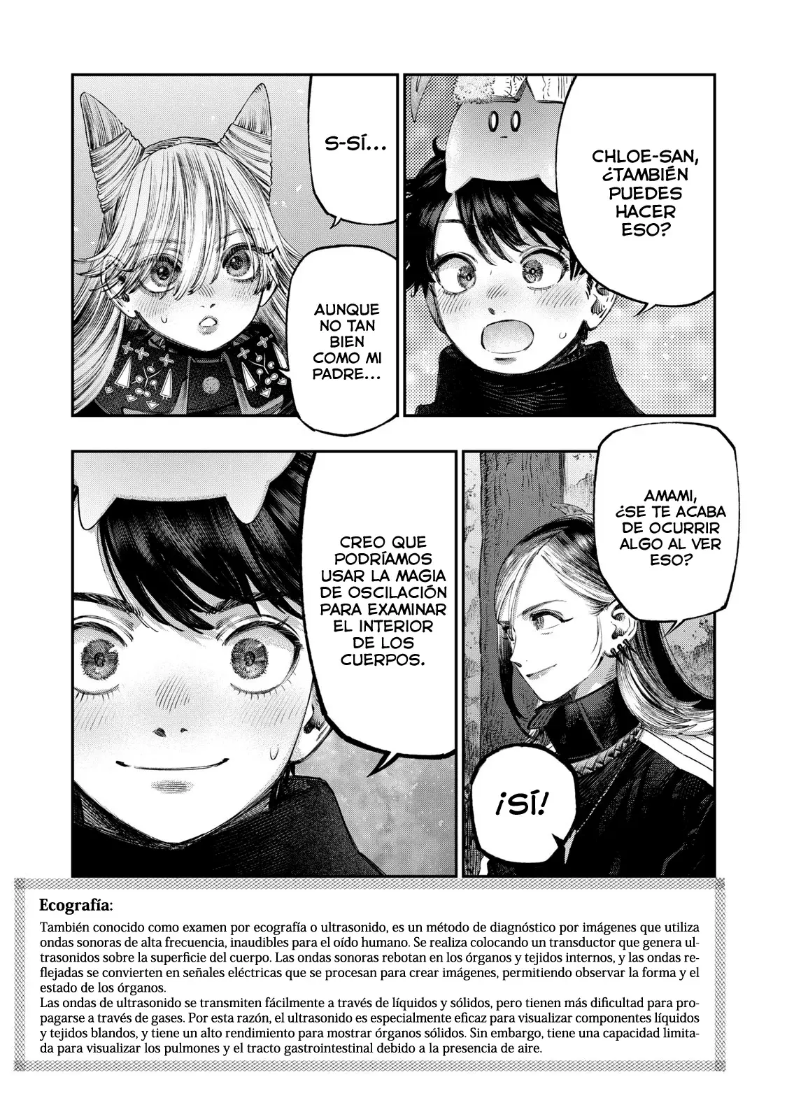 Koudou ni Hattatsu Shita Igaku wa Mahou to Kubetsu ga Tsukanai Capitulo 35: Ecografía página 20