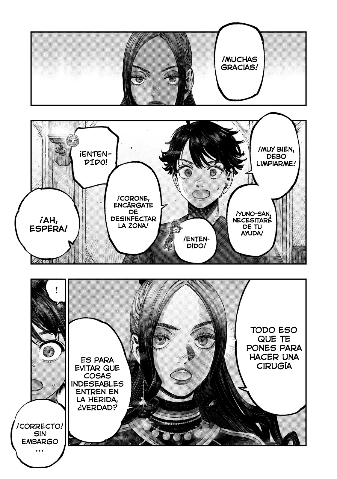 Koudou ni Hattatsu Shita Igaku wa Mahou to Kubetsu ga Tsukanai Capitulo 36: Plastia en W página 10