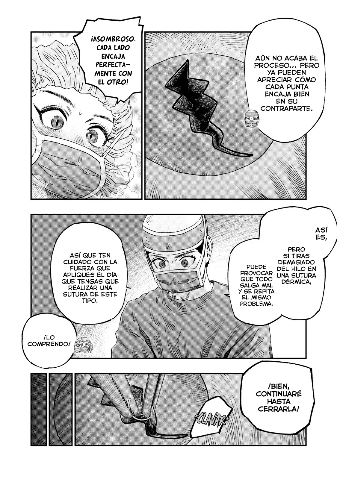 Koudou ni Hattatsu Shita Igaku wa Mahou to Kubetsu ga Tsukanai Capitulo 36: Plastia en W página 25