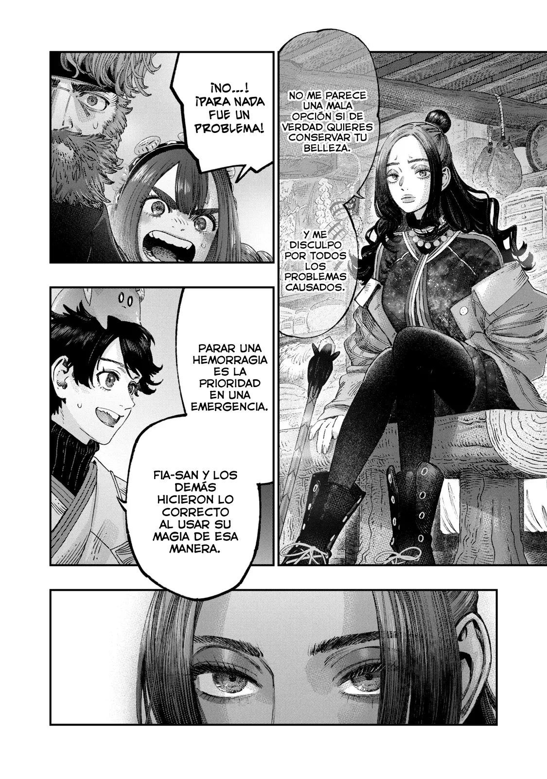 Koudou ni Hattatsu Shita Igaku wa Mahou to Kubetsu ga Tsukanai Capitulo 36: Plastia en W página 3