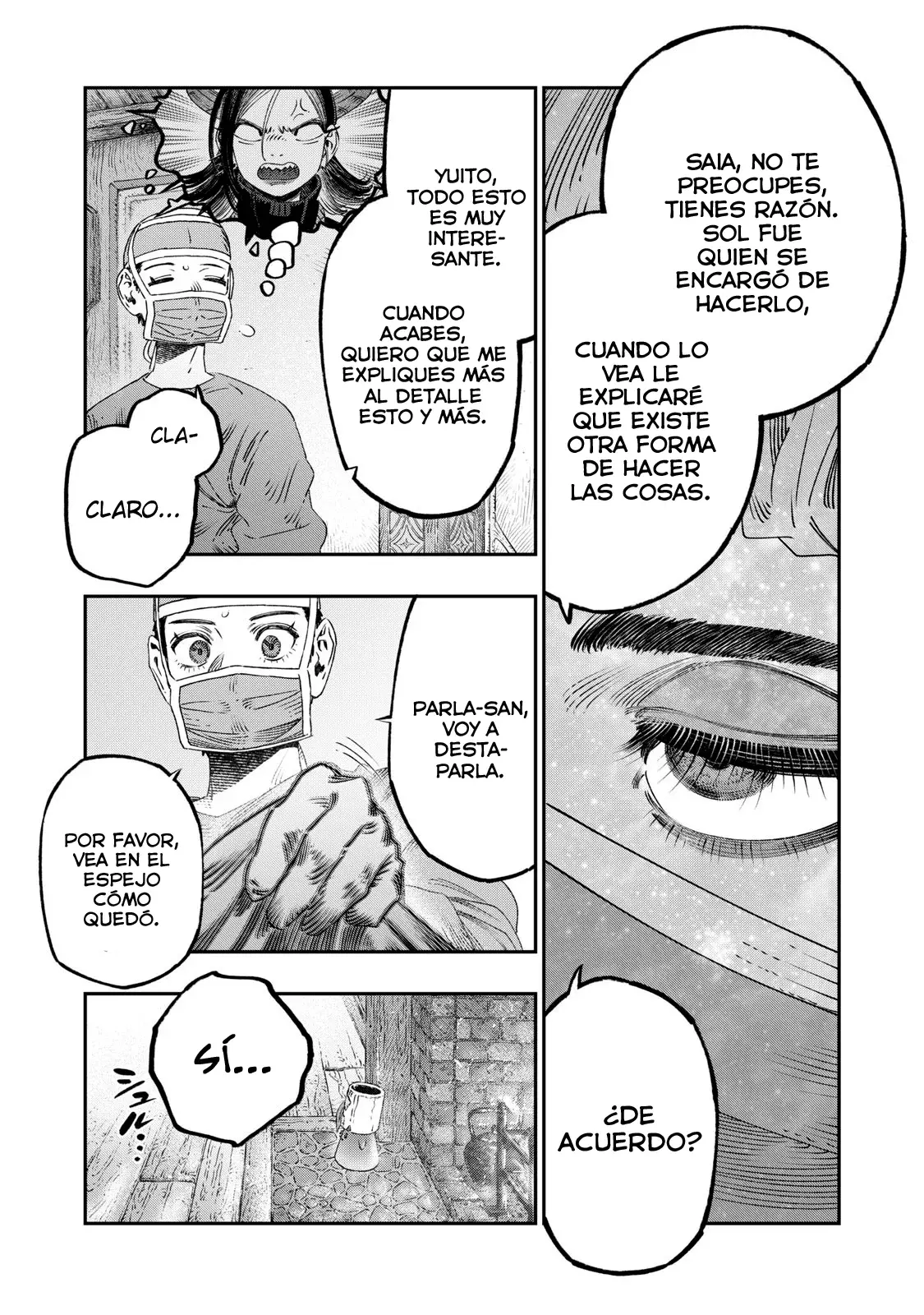 Koudou ni Hattatsu Shita Igaku wa Mahou to Kubetsu ga Tsukanai Capitulo 36: Plastia en W página 30