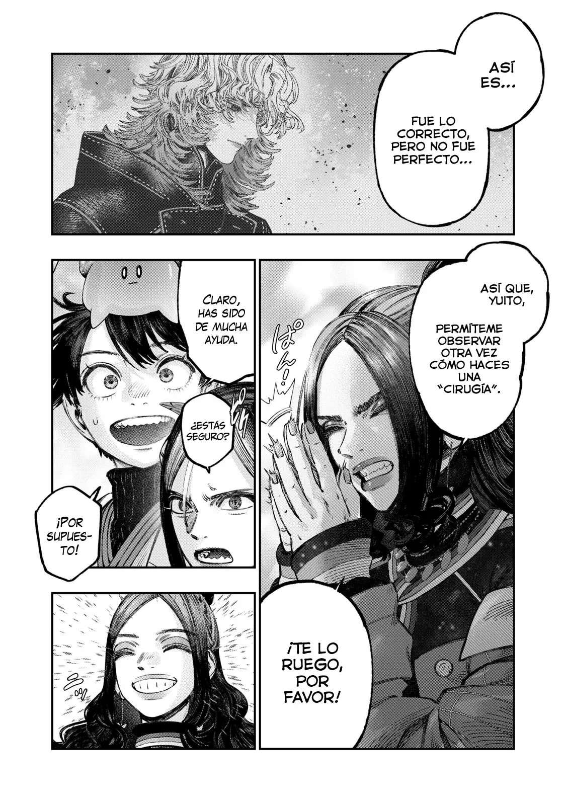 Koudou ni Hattatsu Shita Igaku wa Mahou to Kubetsu ga Tsukanai Capitulo 36: Plastia en W página 4