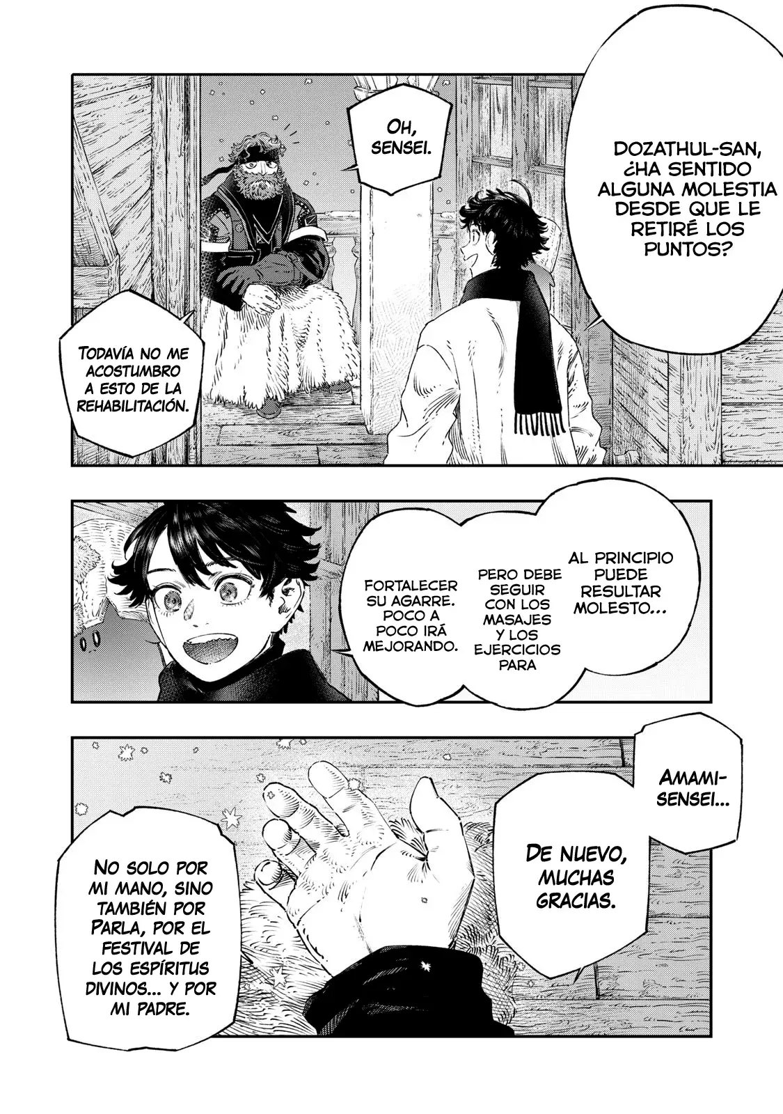 Koudou ni Hattatsu Shita Igaku wa Mahou to Kubetsu ga Tsukanai Capitulo 37: Retorno a casa página 27