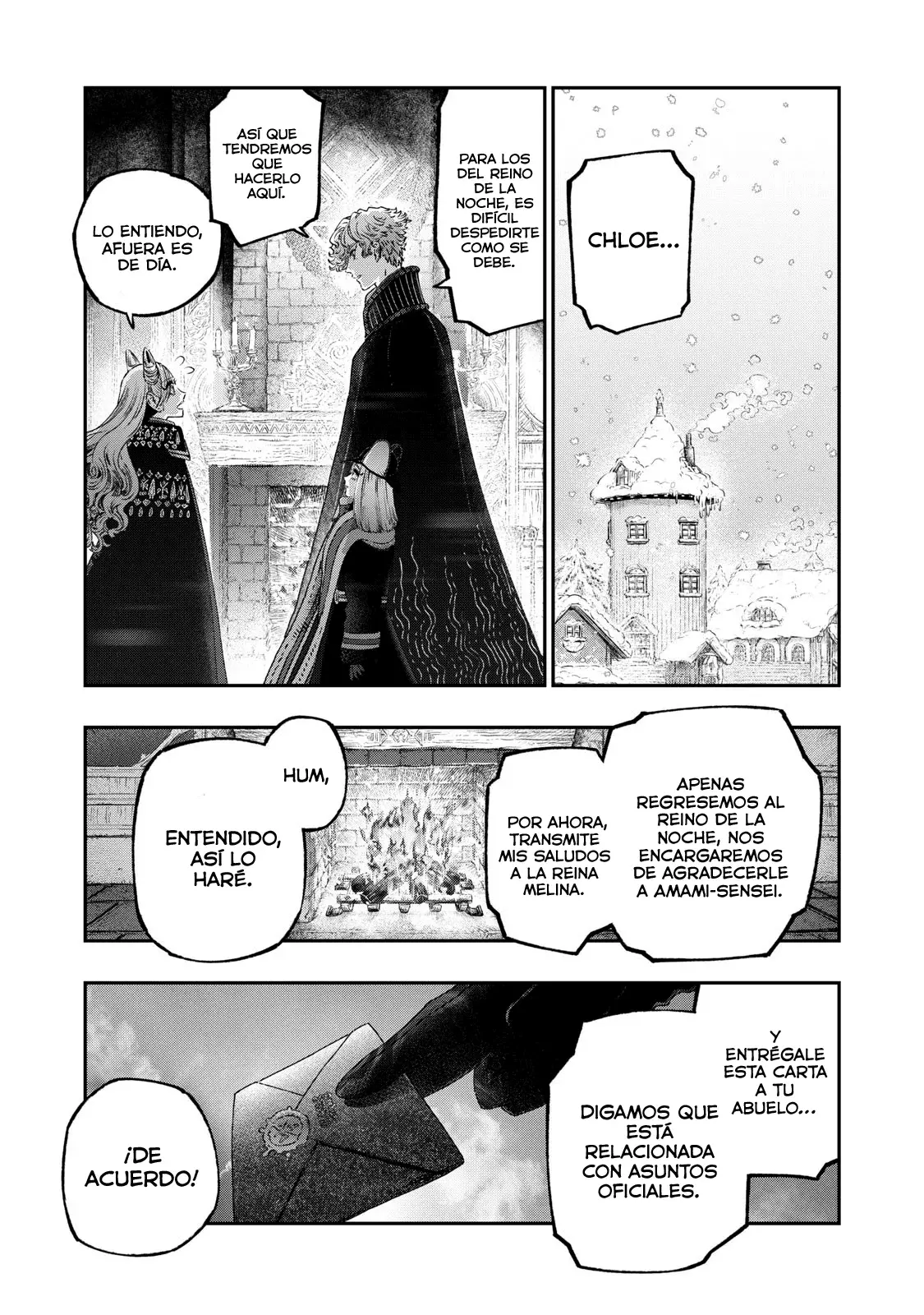 Koudou ni Hattatsu Shita Igaku wa Mahou to Kubetsu ga Tsukanai Capitulo 37: Retorno a casa página 29