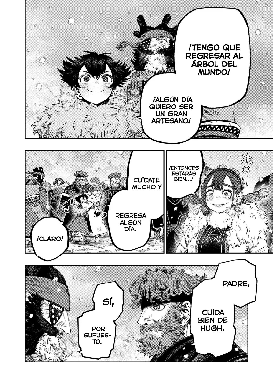 Koudou ni Hattatsu Shita Igaku wa Mahou to Kubetsu ga Tsukanai Capitulo 37: Retorno a casa página 33