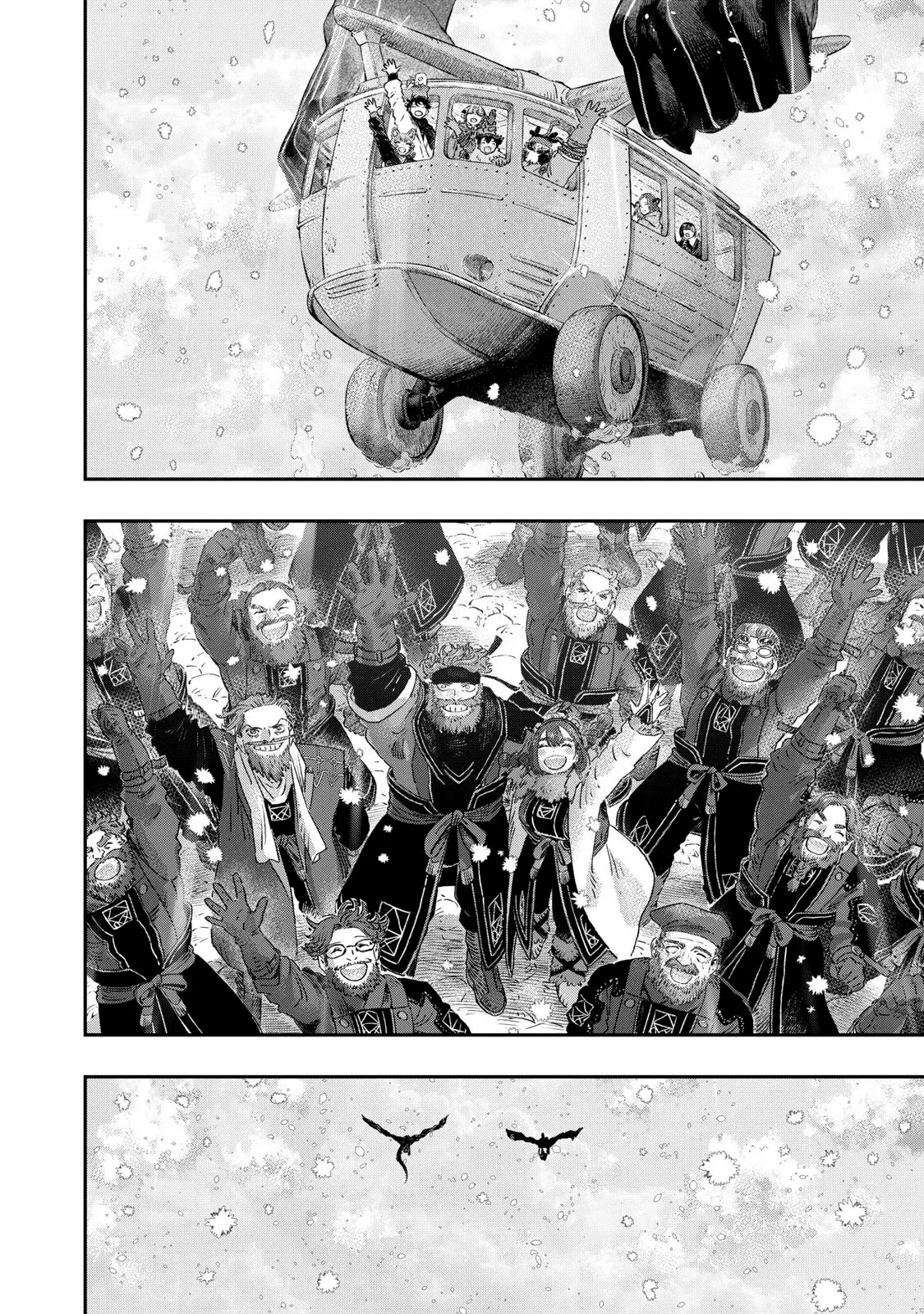 Koudou ni Hattatsu Shita Igaku wa Mahou to Kubetsu ga Tsukanai Capitulo 37: Retorno a casa página 37