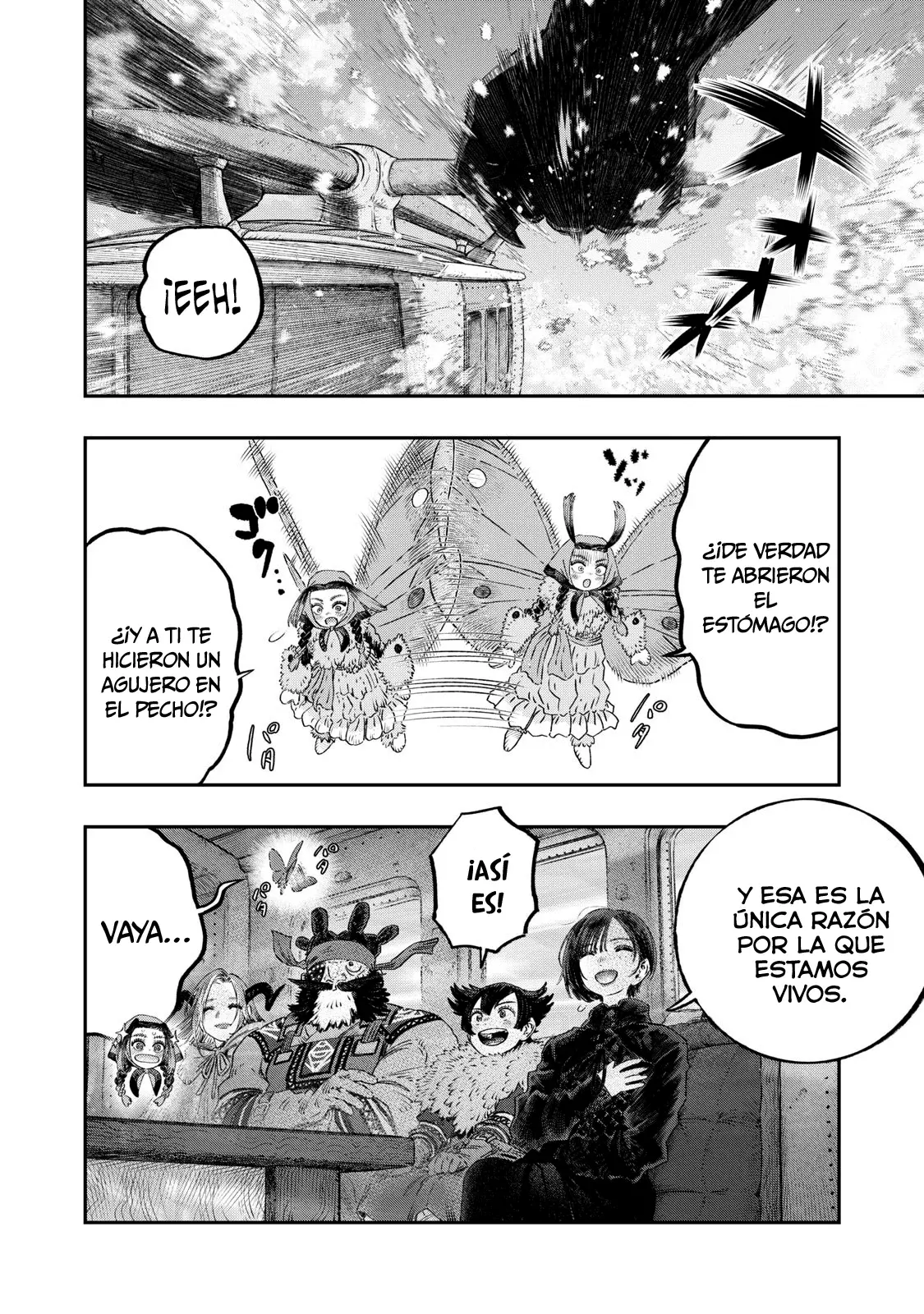 Koudou ni Hattatsu Shita Igaku wa Mahou to Kubetsu ga Tsukanai Capitulo 37: Retorno a casa página 39