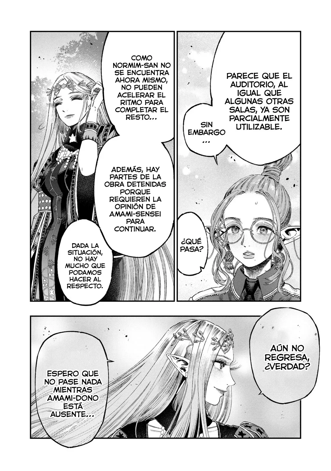 Koudou ni Hattatsu Shita Igaku wa Mahou to Kubetsu ga Tsukanai Capitulo 37: Retorno a casa página 43