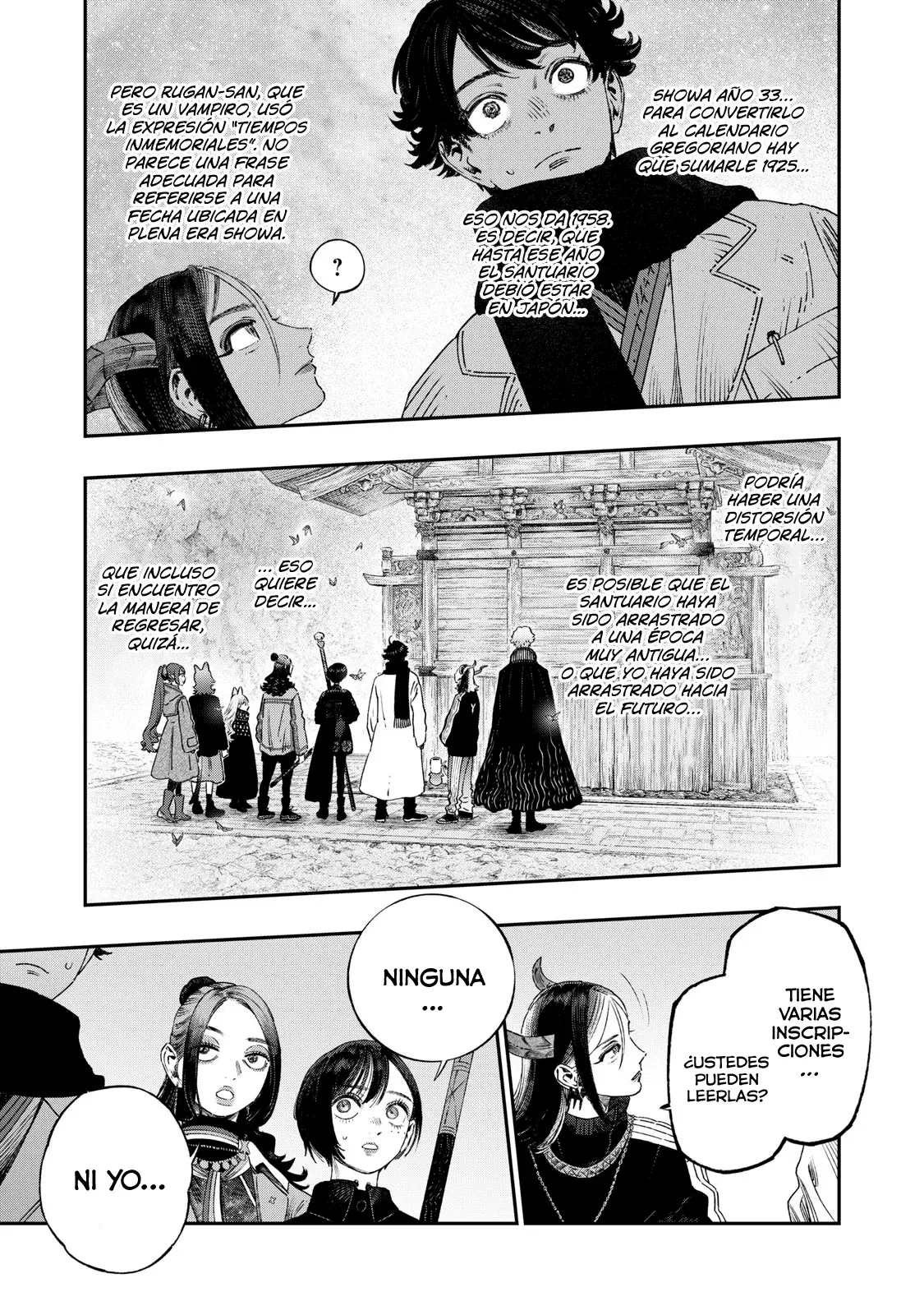 Koudou ni Hattatsu Shita Igaku wa Mahou to Kubetsu ga Tsukanai Capitulo 37: Retorno a casa página 8