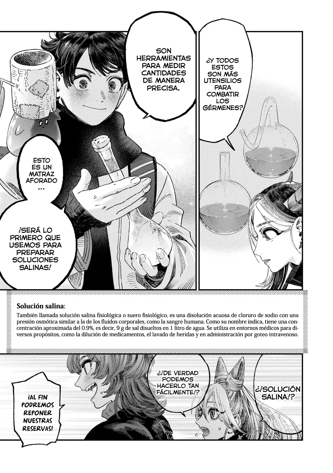 Koudou ni Hattatsu Shita Igaku wa Mahou to Kubetsu ga Tsukanai Capitulo 38: Entrevista médica página 10
