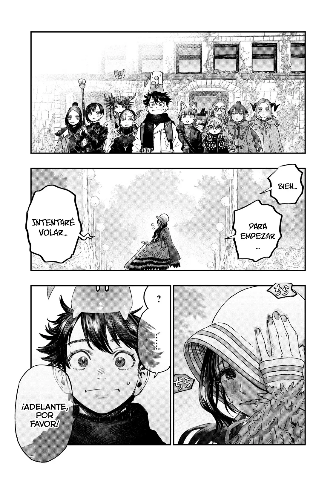 Koudou ni Hattatsu Shita Igaku wa Mahou to Kubetsu ga Tsukanai Capitulo 38: Entrevista médica página 13