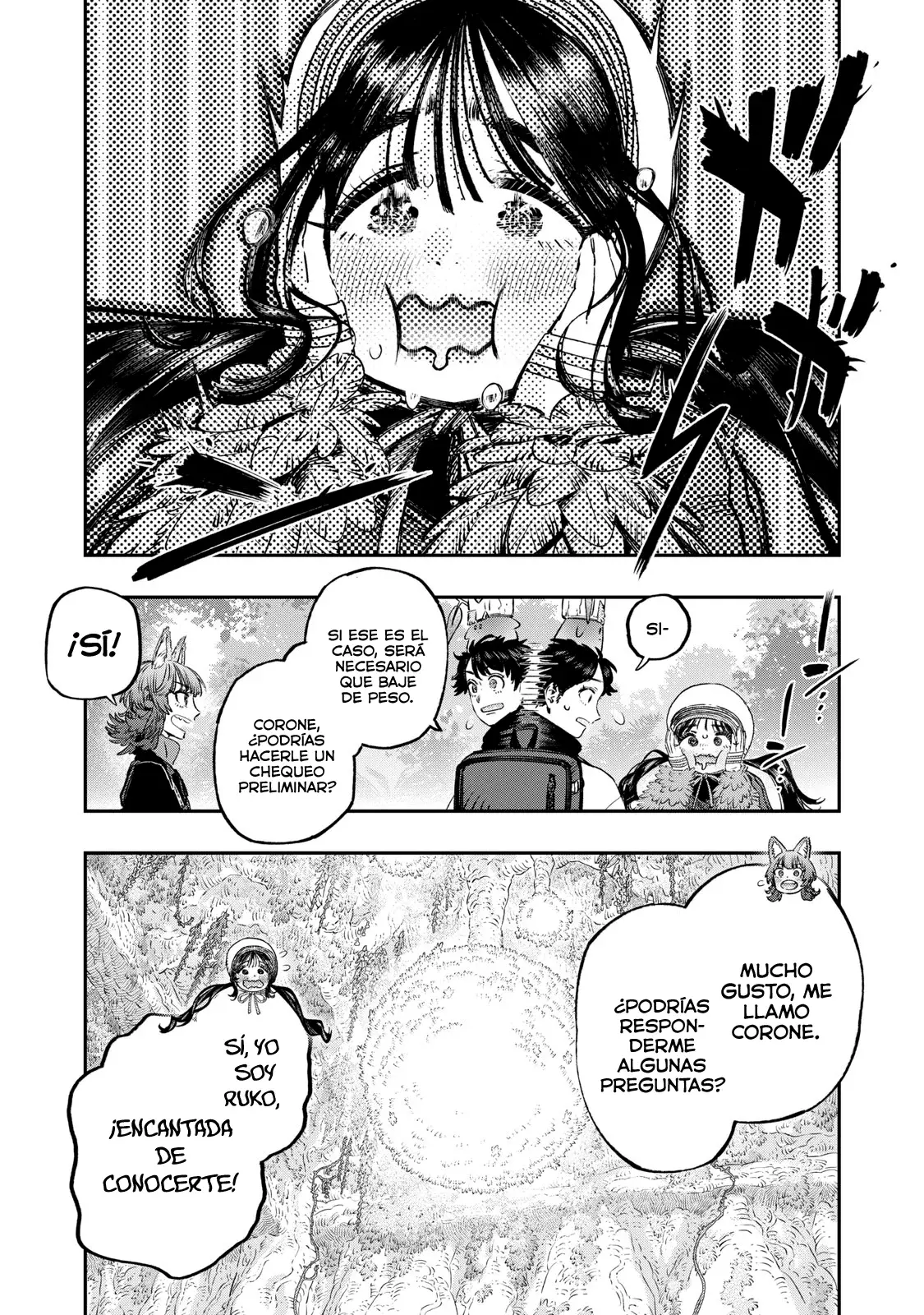 Koudou ni Hattatsu Shita Igaku wa Mahou to Kubetsu ga Tsukanai Capitulo 38: Entrevista médica página 21