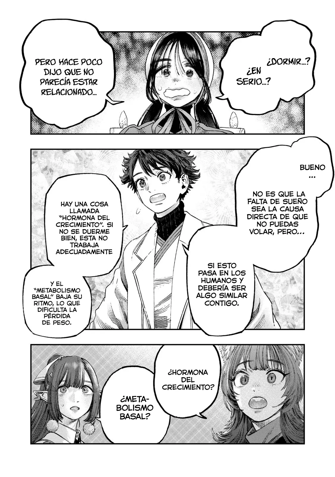 Koudou ni Hattatsu Shita Igaku wa Mahou to Kubetsu ga Tsukanai Capitulo 38: Entrevista médica página 27