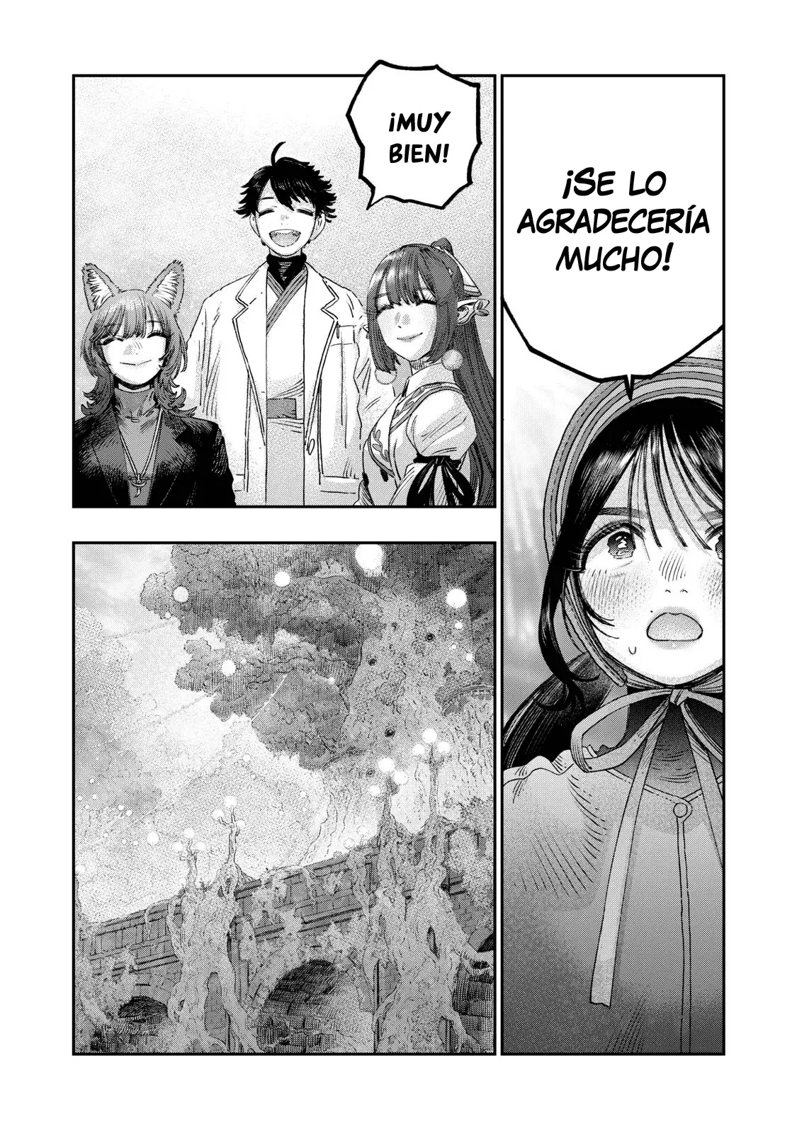 Koudou ni Hattatsu Shita Igaku wa Mahou to Kubetsu ga Tsukanai Capitulo 38: Entrevista médica página 34