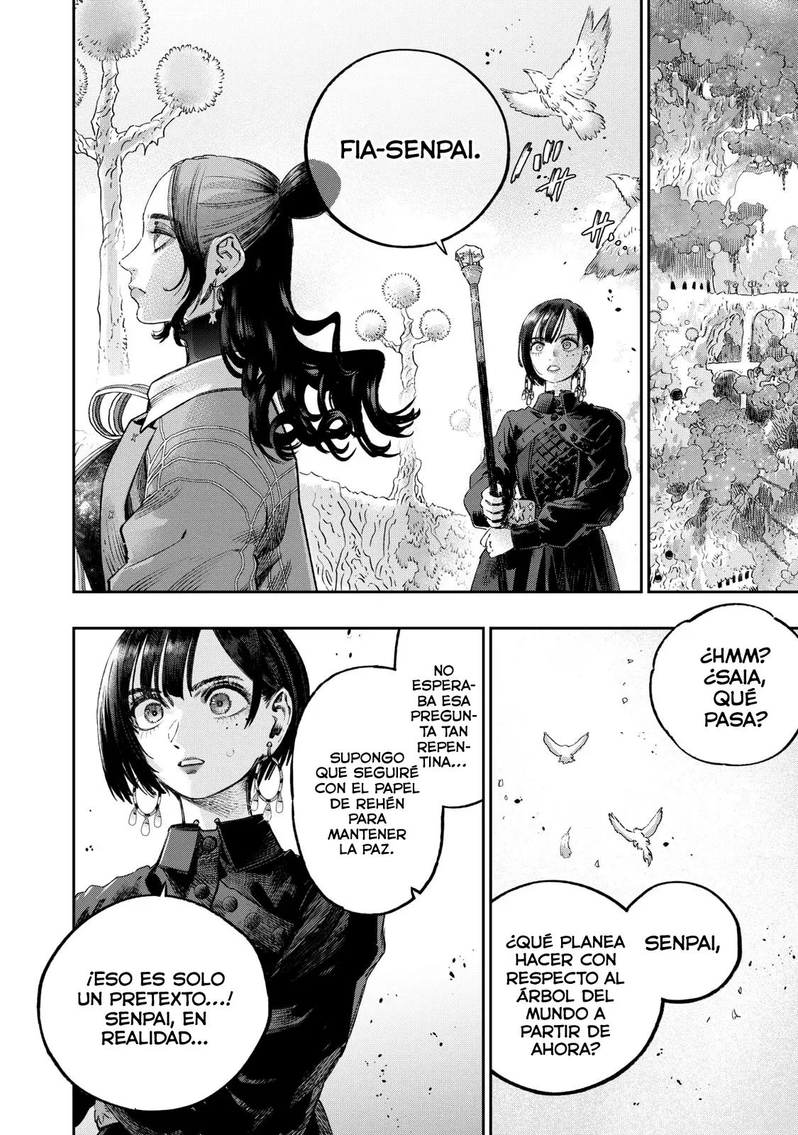 Koudou ni Hattatsu Shita Igaku wa Mahou to Kubetsu ga Tsukanai Capitulo 38: Entrevista médica página 41
