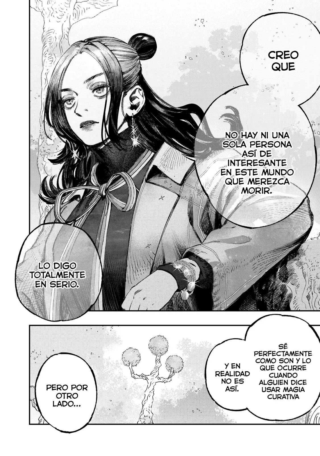Koudou ni Hattatsu Shita Igaku wa Mahou to Kubetsu ga Tsukanai Capitulo 38: Entrevista médica página 43